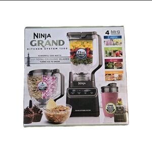Ninja Grand Kitchen System Blender 1200W Food Processor Smoothie Maker